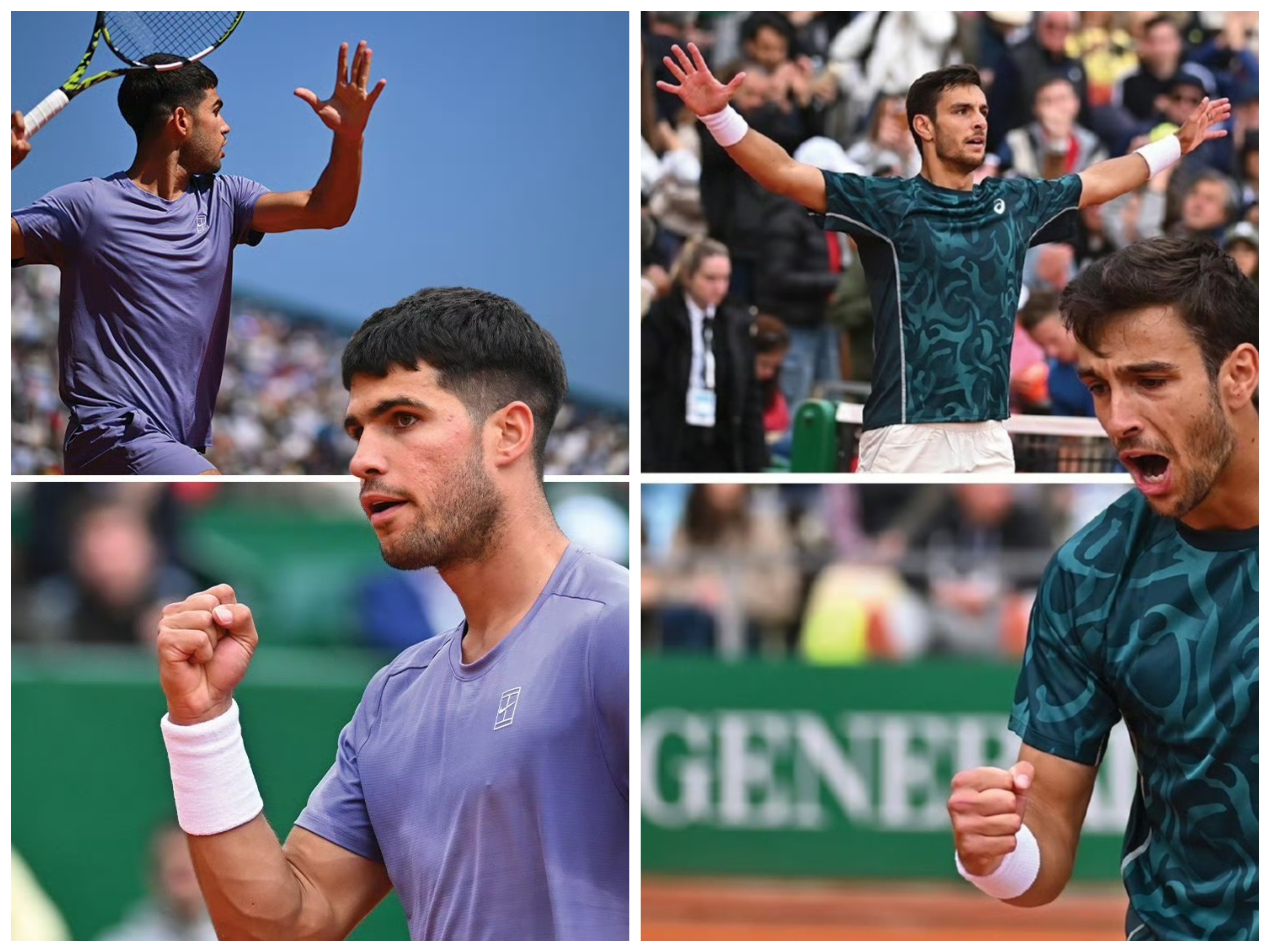 意大利网球队鏖战西班牙网球队，瓦林卡制霸全场